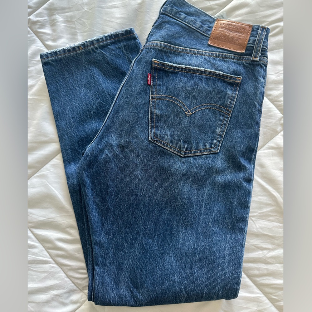 Levi's Denim Straight Jeans
